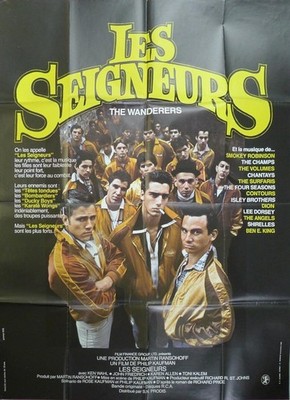 THE WANDERERS - KEN WAHL - BRONX / ITALIANS - ORIGINAL LARGE FRENCH MOVIE POSTER