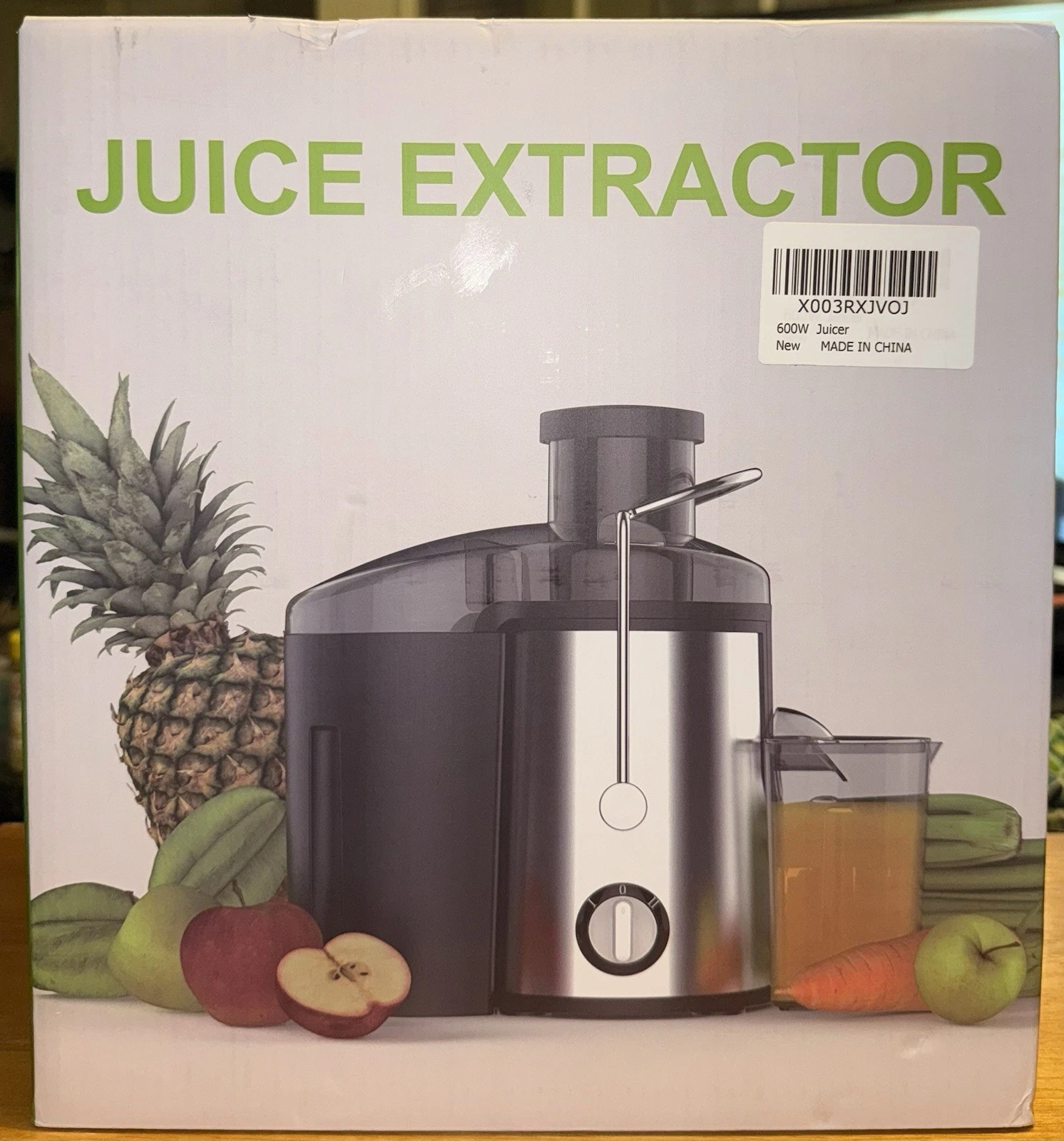 800W Electric Juicer Fruit Vegetable Blender Juice Extractor Citrus Machine New