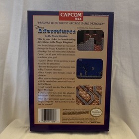 Capcom Disney Adventures in the Magic Kingdom NES Boxed, NTSC-U/C 1990