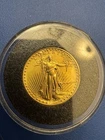 U.S. Mint American Gold Eagle $5 1/10 oz Gold Coin .9167 Fine Uncertified