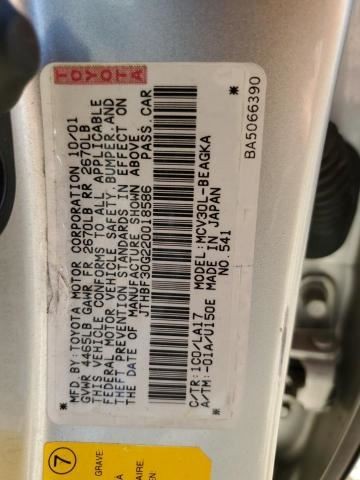 2002 LEXUS ES300 POWER STEERING PUMP 44320-33140 - Picture 12 of 12