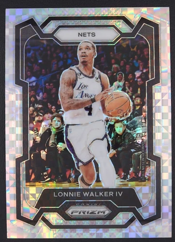 Lonnie Walker IV 2023-24 Panini Prizm 8/8 Lucky Envelopes Prizm Nets #231