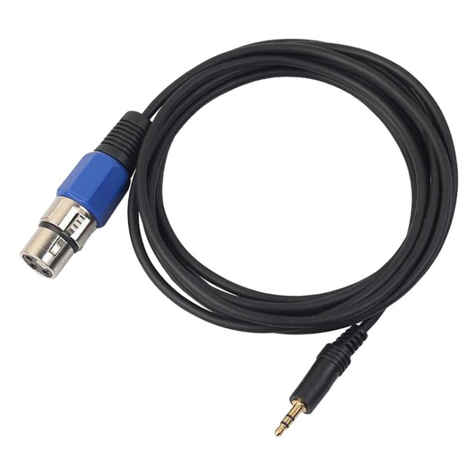 1.5 Speaker Cable 3.5 mm Male to 3Pin Female XLR for Microphone eBay