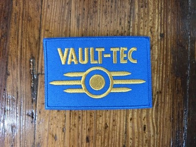 Fallout Vault-Tec Patch Iron / Sew On Embroidered Combine Shipping 