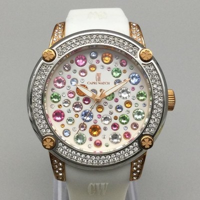 Capri by Silvio Staiano Watch Womens Watch 38mm Swarovski Crystals