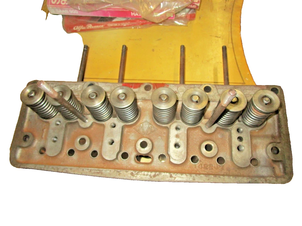 Culata MG TC TD XPAG con válvulas limpiadas sin grietas 1949-1953 #22952 Foto 2 de 4