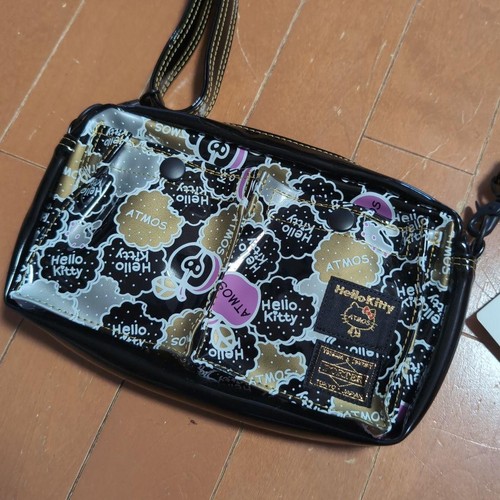 Yoshida Porter Hello Kitty Atmos Black Women's From Japan - Picture 2 of 4