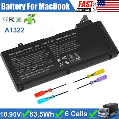  A1322 Battery For MacBook Pro 13''A1278 Mid 2009 2010 Early/Late 2011 Mid 2012