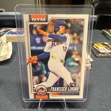 Topps 2026 Series 1 Francisco Lindor #123 Image Variation  New York Mets