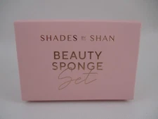 SHADES BY SHAN BEAUTY SPONGE SET OF 2 *NEW/UNOPENED BOX*
