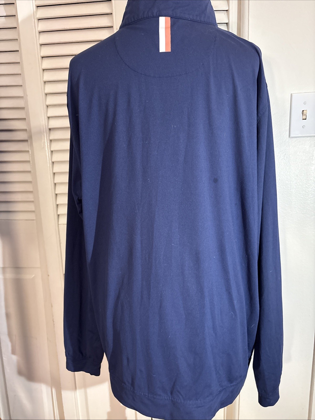 Rhoback performance 1/4 zip pullover XL Navy EUC - image 4