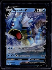 Gyarados V 028/203 Holo V Rare Evolving Skies Pokemon Near Mint