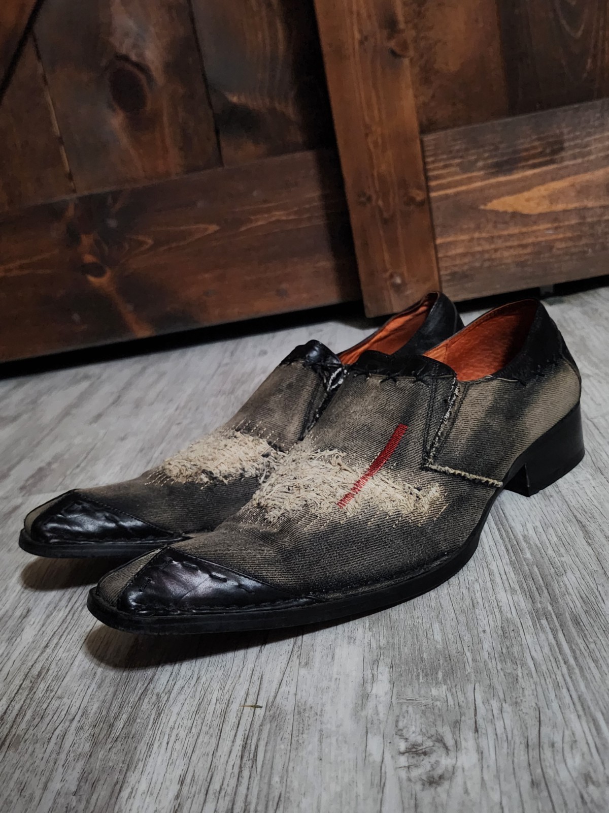 Robert Wayne "Implode" Gray Black Black/Tan Distr… - image 6