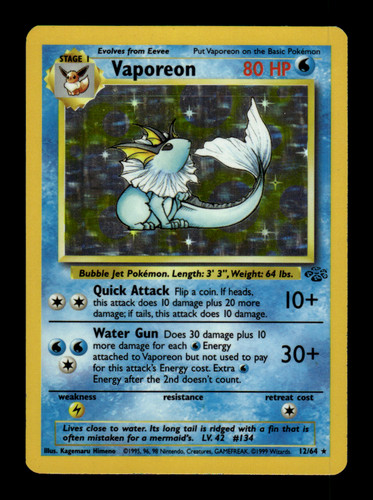 Vaporeon (12) — Jungle