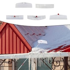 Greenhouse Snow Scraper Extendable Snow Shovel Portable for Roof Farm Garden