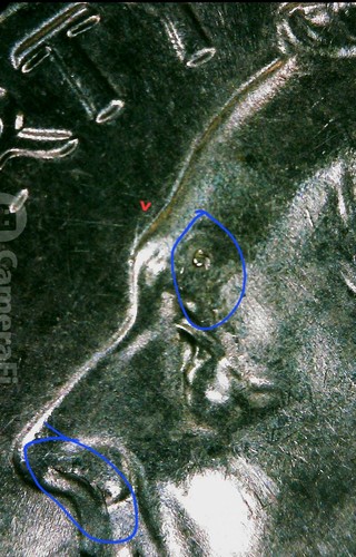 2021 P 10c UNC MINT ERROR CLASHED DIE OBV & REV IDB's. Die Chips. Many Cracks - Picture 2 of 23