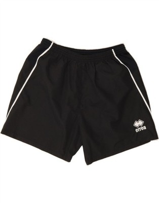 ERREA Mens Sport Shorts Large Black Polyester BF07