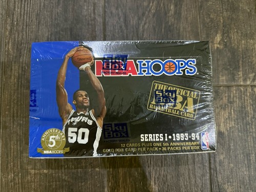 1993-94 Skybox NBA Hoops Series 1 Basketball Factory Sealed 36 Pack Box Jordan