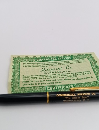 Ritepoint Druckbleistift Vintage " The Disher Boys " schwarz - Bild 4 von 11