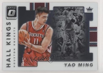 2017-18 Panini Donruss Optic Hall Kings Yao Ming #20 HOF 1bu3