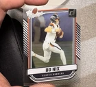2024 Panini Clearly Donruss - Clearly the Rookies Bo Nix #4 (RC)