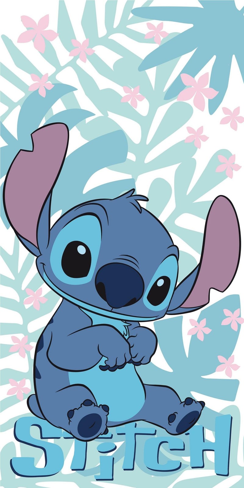 Jerry Fabrics Asciugamano da bagno Disney Lilo & Stitch, morbido, (V6A)
