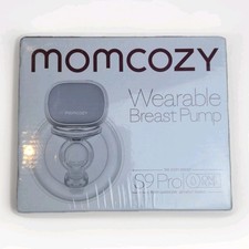 Momcozy S9 Pro Wearable Breast Pump Hands-Free LED Display 9 Levels Gray New
