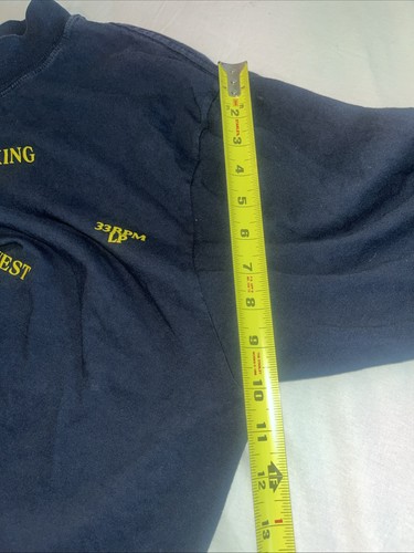 Kanye West Vinyl Jesus Is King Long Sleeve Sweatshirt Yeezy Black Yellow No Tags - Picture 12 of 13