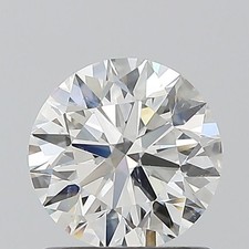 1 Carat Certificate GIA Round Natural Mined Diamond Loose I color SI1 clarity