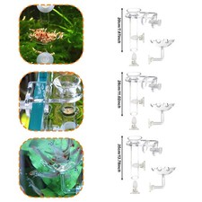 Aquarium Fish Shrimp Feeding Dish Set Easy to Clean Pet Feeding Supplies