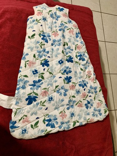 Burt's Bees Apicoltore Bambino Cotone Biologico Trapuntato Floreale Taglia Large 12-18 M - Foto 7 di 11