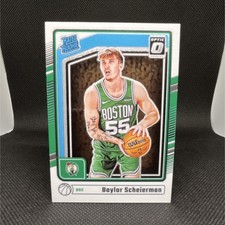 Panini 2024-25 Donruss Optic Baylor Scheierman #263 Boston Celtics Rated Rookie