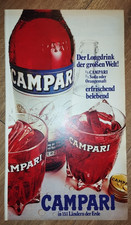 ORIGINAL REKLAME WERBUNG 1971 CAMPARI  Immer einzigartig....