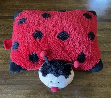 Pillow Pets Ladybug Red Black Ms Lady Bug Soft Stuffed Plush 2009 My Pillow Pets