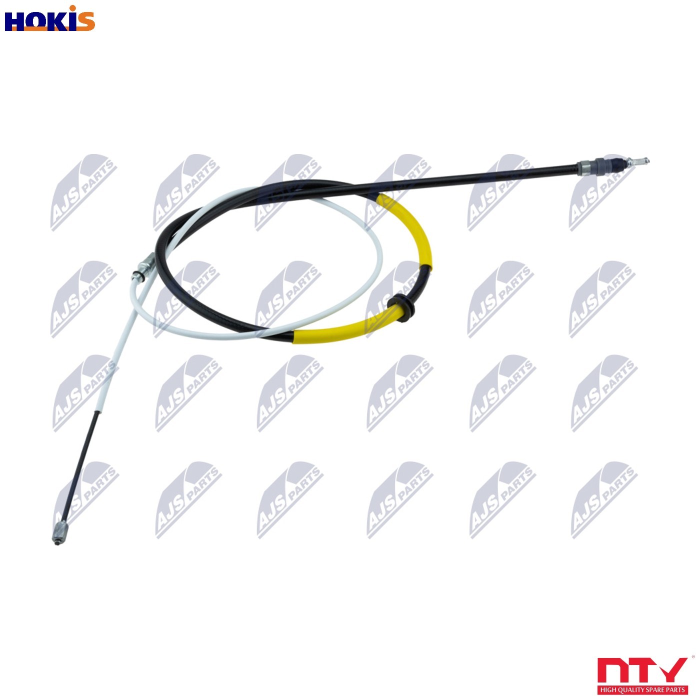4x ✅Fits NTY HLR-RE-018 PARKING BRAKE CABLE ⭐UK Seller⭐ - Image 8