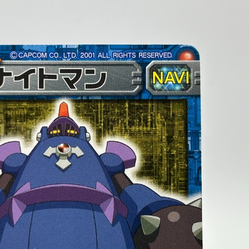 NightMan Man Mega Man EXE Rock man TCG Trading Card CAPCOM Anime Japan 2002 #028 - Picture 4 of 12