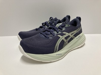 ASICS Gel Cumulus 27 Women Size 8 , Indigo Fog / Cream , +1 FREE ASICS TEE-Shirt