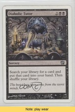 Diabolic Tutor Magic: 8th Edition #128 2003 READ 0b5