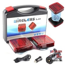 Wireless Trailer Lights Magnetic Set - IP67 Waterproof Car LED Trailer Light