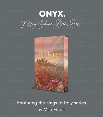 Eternal Embers ONYX *SIGNED *The Kings of Italy by Mila Finelli Omnibus