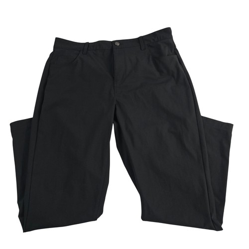 Fabletics Herren Hose 34x32 Schwarz Freizeit Athleisure Comfort Stretch Fit 34x29