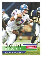1995 SkyBox Impact NFL Football Denver Broncos John Elway