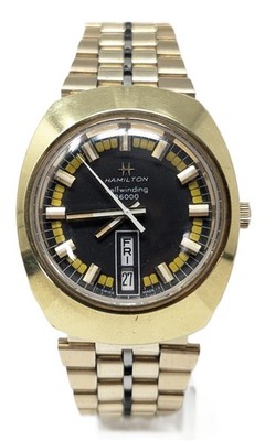 Hamilton Uhr Clermont Selfwinding 36000 High Beat 70er Jahre Automatic Vintage