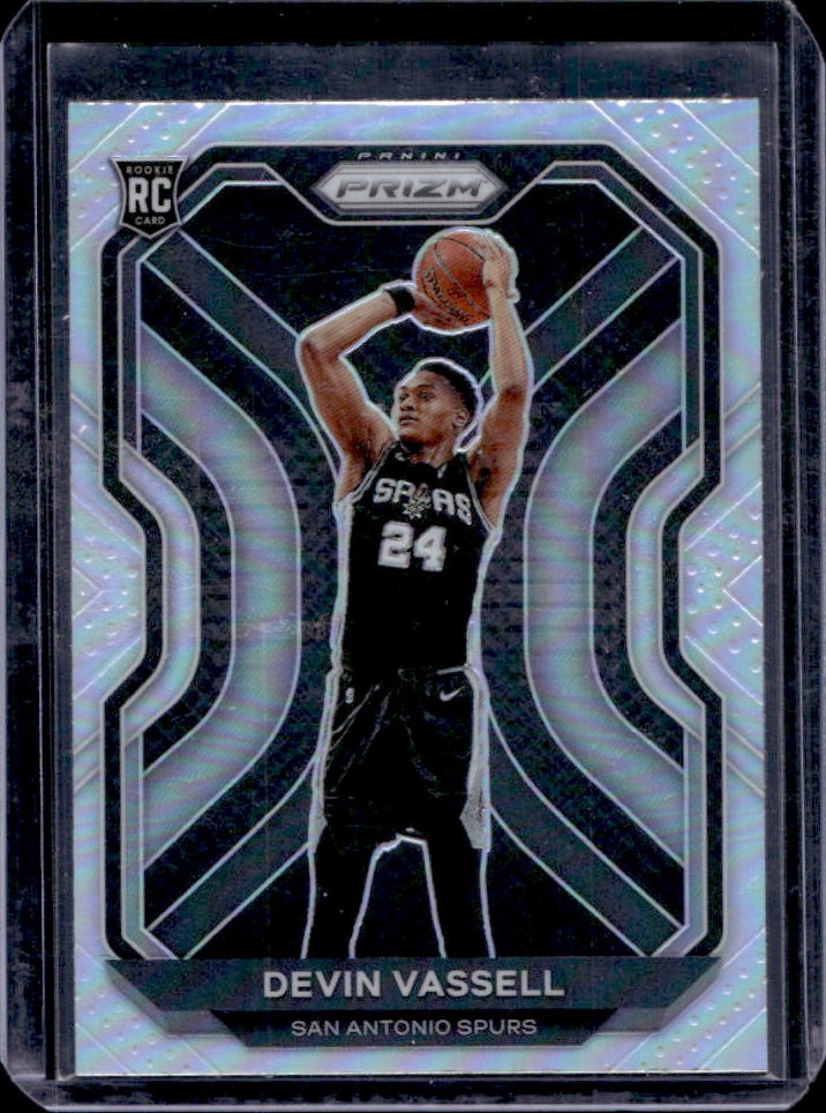 2020-21 Prizm Devin Vassell RC Silver Prizm Rookie #252 Spurs
