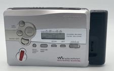 Sony WM-GX688 Walkman Cassette Player Recorder AM/FM Radio Silver Tested Working