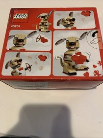 Sealed LEGO Seasonal: Valentine's Cupid Dog (40201) Shelf Wear Ek14