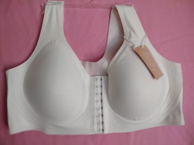 Luna Hug Embrace Your Curves Bra 5XL IVORY Front Closure NEW WITH TAGS 