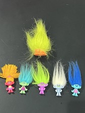 Dreamworks Trolls Figures Lot Of 6 Miniatures