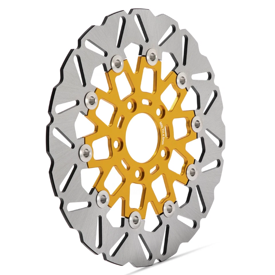 Floating 11.5" Front Brake Rotor Disk for Harley Softail Dyna Sportster Touring - Изображение 2 из 4