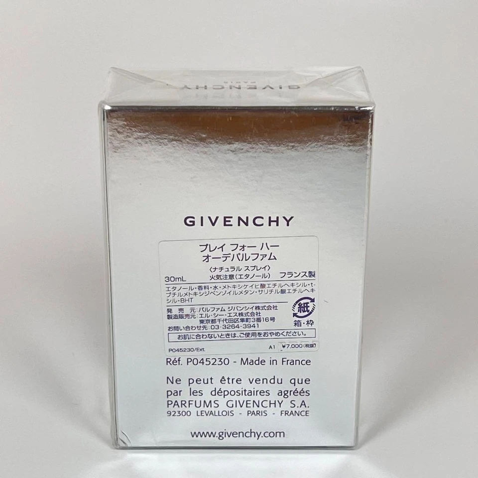 Givenchy PLAY for her Women Eau de Parfum 1oz 30ml Edp Spray Rosa Sellado Foto 2 de 3